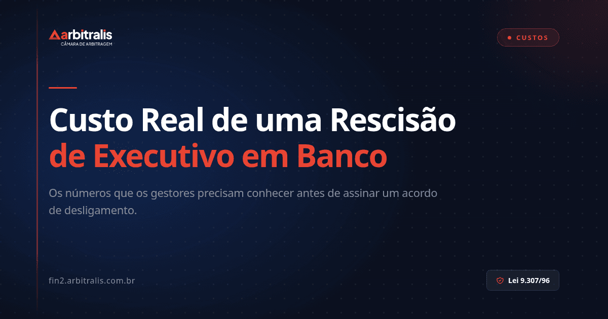 Custo Real de uma Rescisão de Executivo em Banco: O Que os Números Mostram