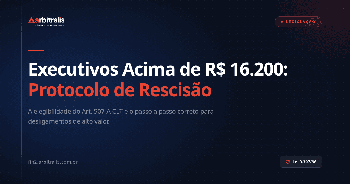 Rescisão de Executivos Acima de R$ 16.200: Protocolo Para Bancos
