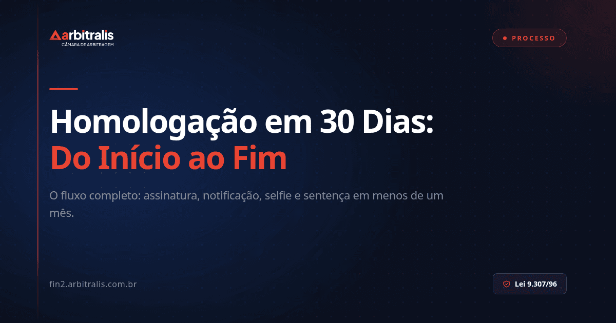 Homologação Arbitral em 30 Dias: Do Início ao Fim